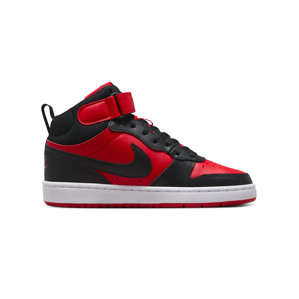 Nike Court Borough Mid 2 University Red White Black (GS)