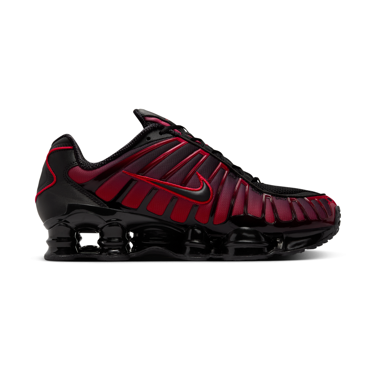 Nike Shox TL Black University Red Gradient