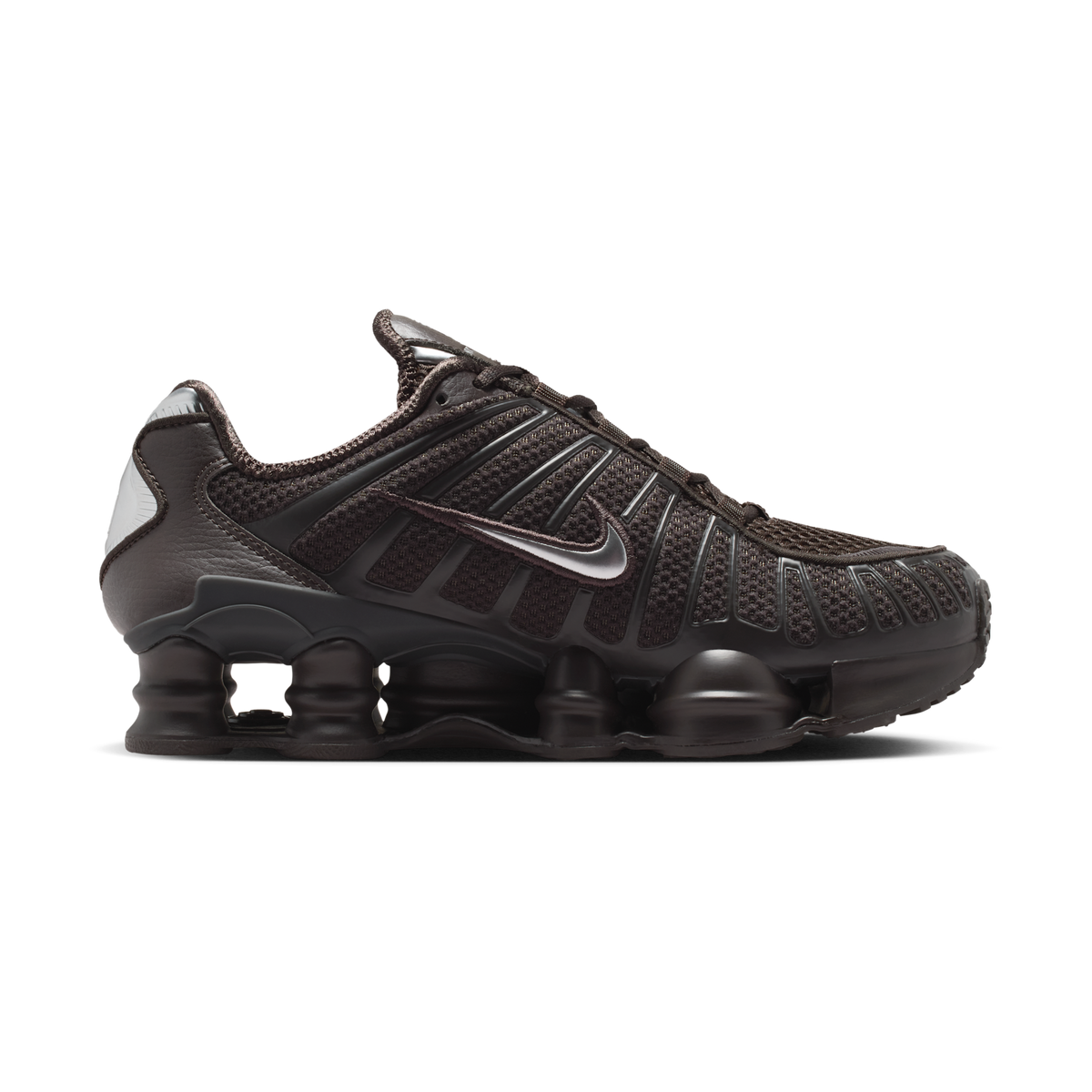 Nike Shox TL Velvet Brown Metallic Silver (Women's)