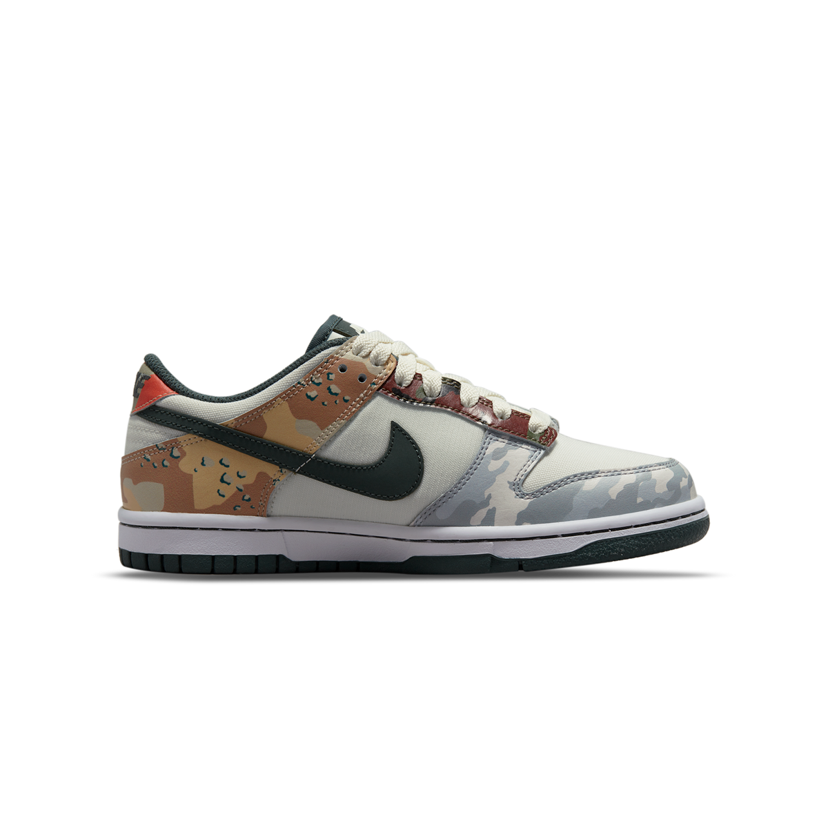 Nike Dunk Low Sail Multi-Camo (GS) | DB1909-100