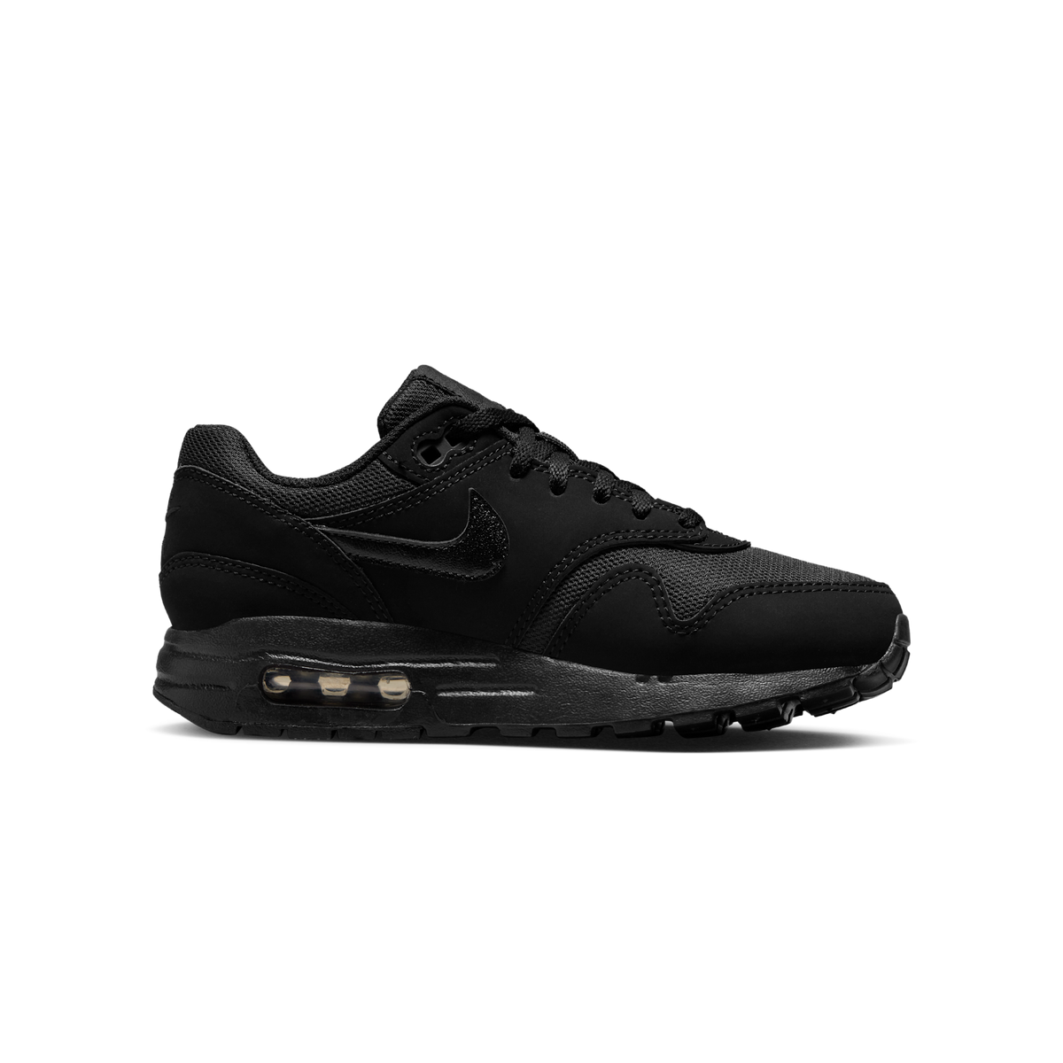 Nike Air Max 1 Triple Black (GS)