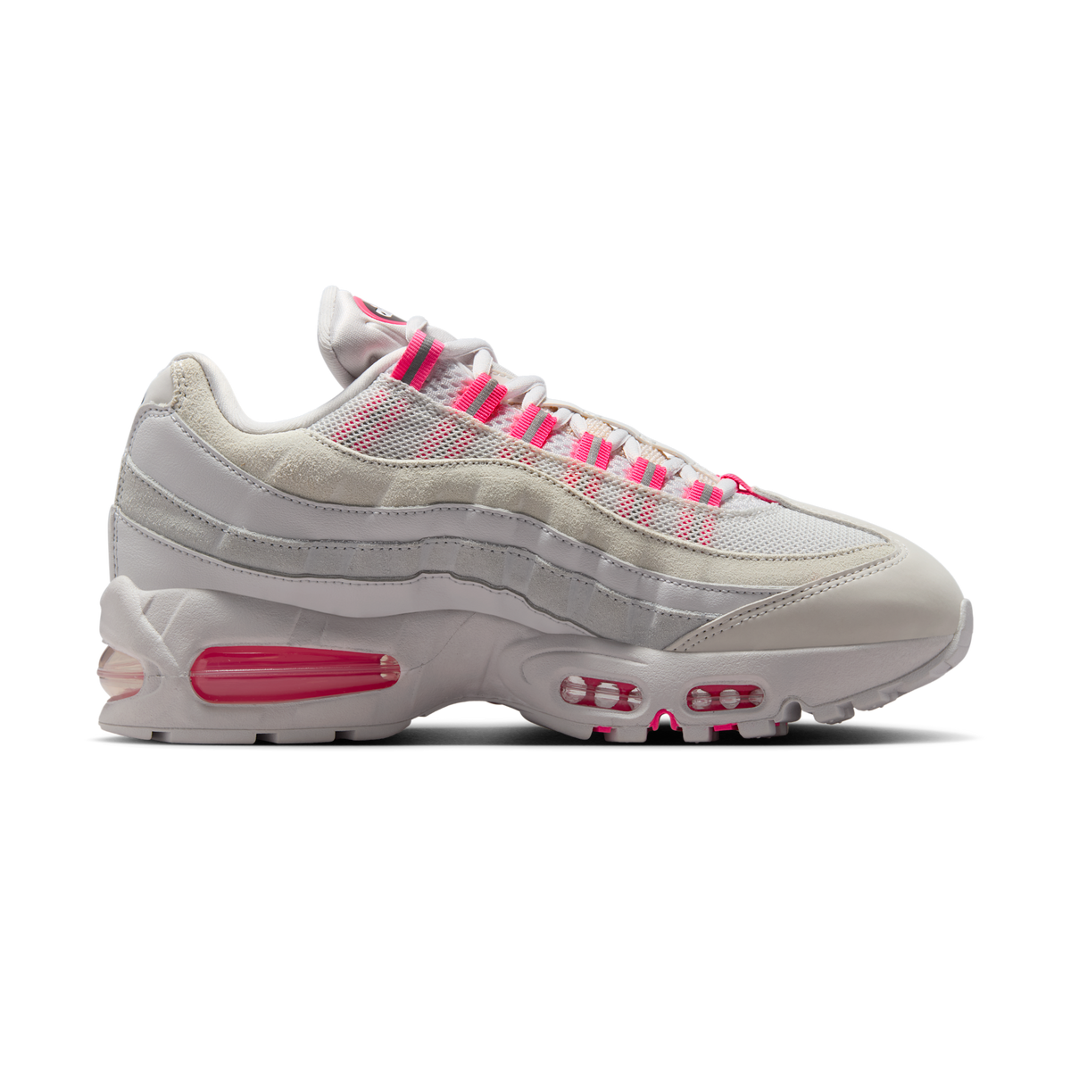 Nike Air Max 95 OG Big Bubble Vast Grey Hyper Pink (Women's) | IB6396-002