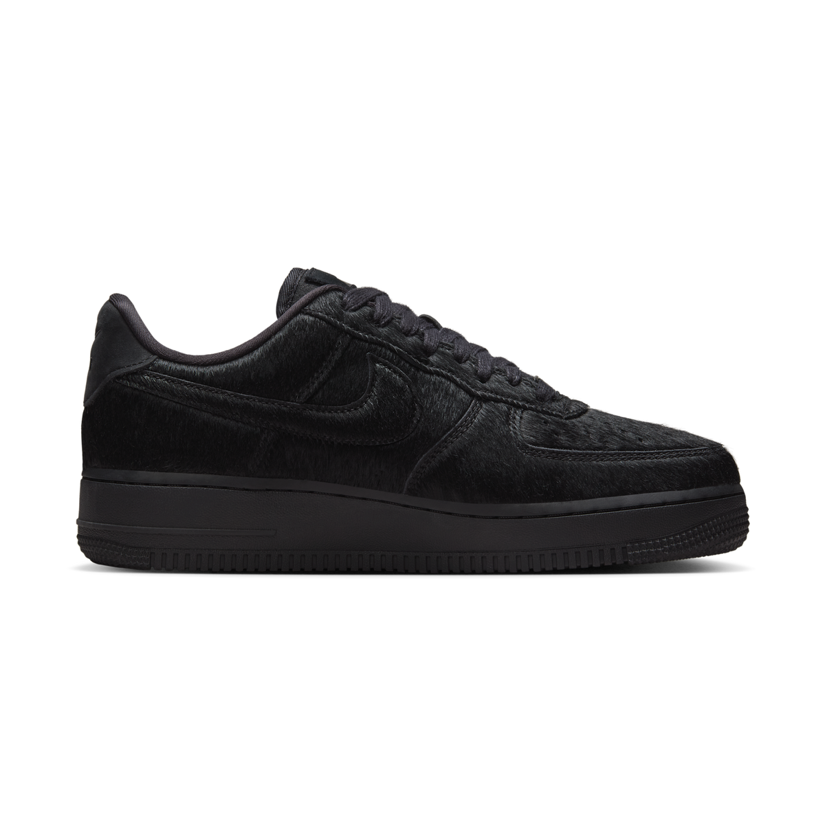 Nike Air Force 1 Low '07 Triple Black Pony Hair (Women's)