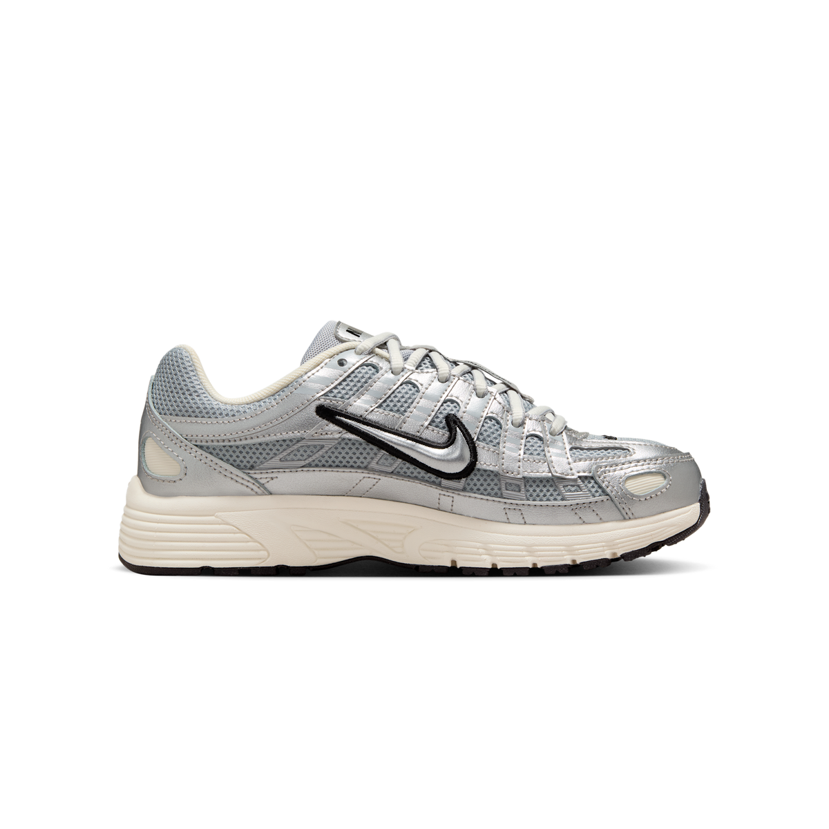 Nike P-6000 Metallic Silver Black (GS)
