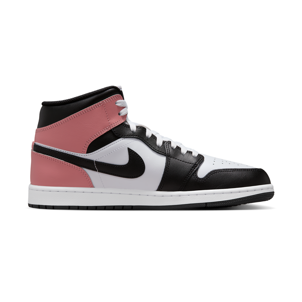 Jordan 1 Mid White Rust Pink Black