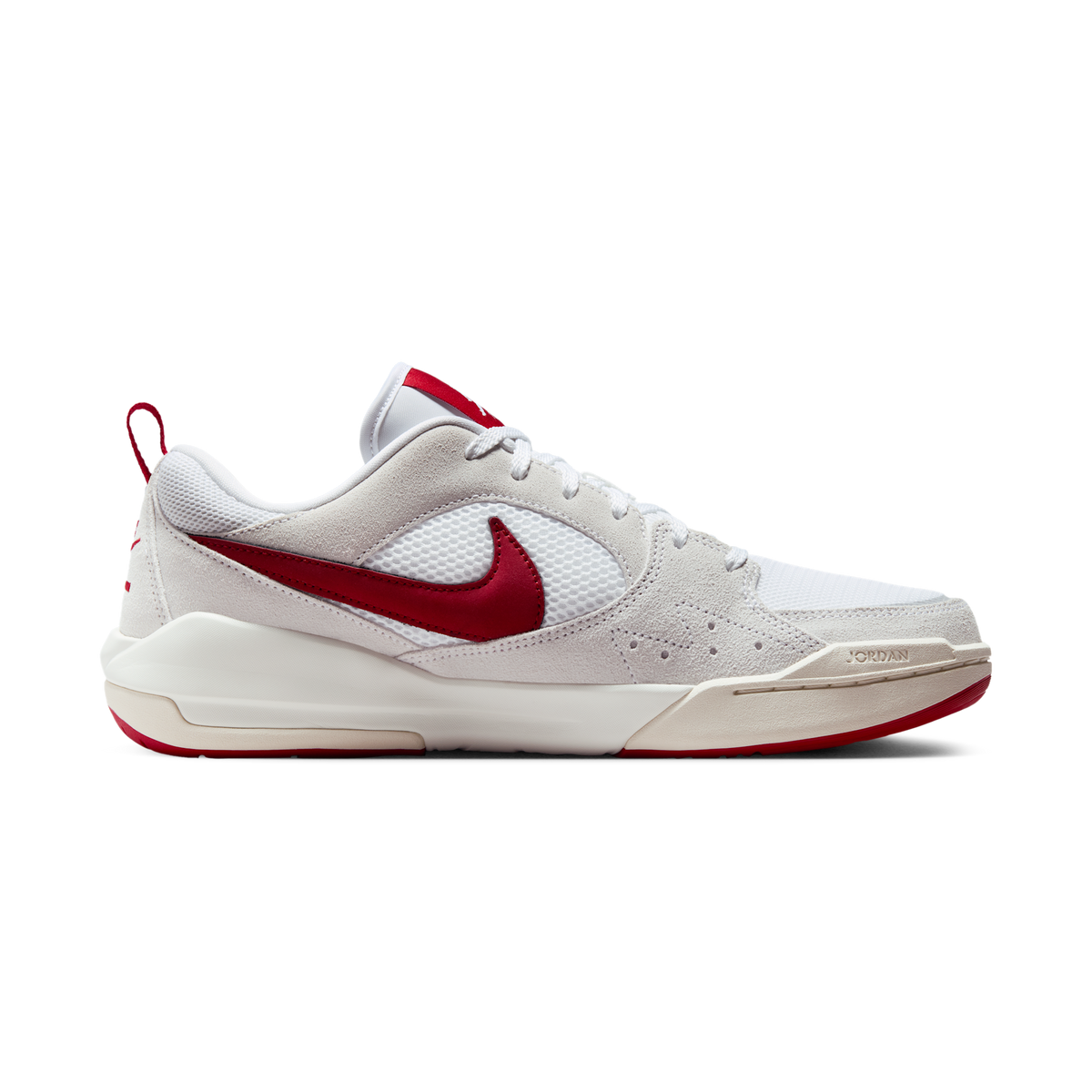 Jordan CMFT Era White Sail Black Varsity Red