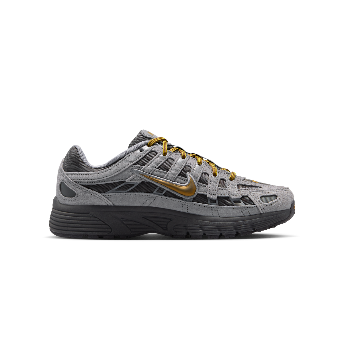 Nike P-6000 Premium Medium Ash Grey Golden Hops (GS)