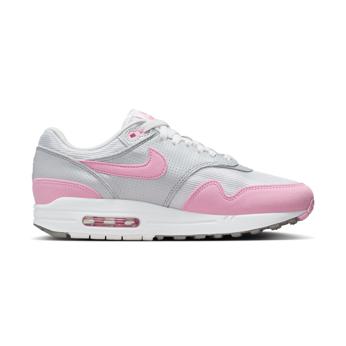 Nike Air Max 1 '87 Metallic Platinum Pink Rise (Women's)