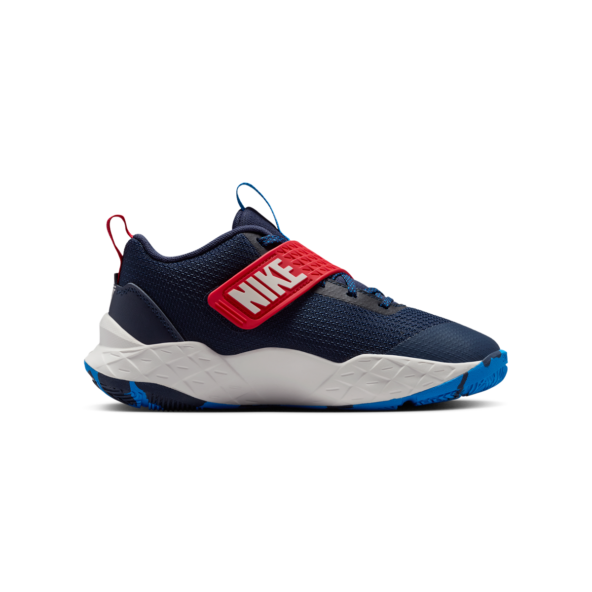 Nike Team Hustle D 12 Team Navy University Red Sail (GS)