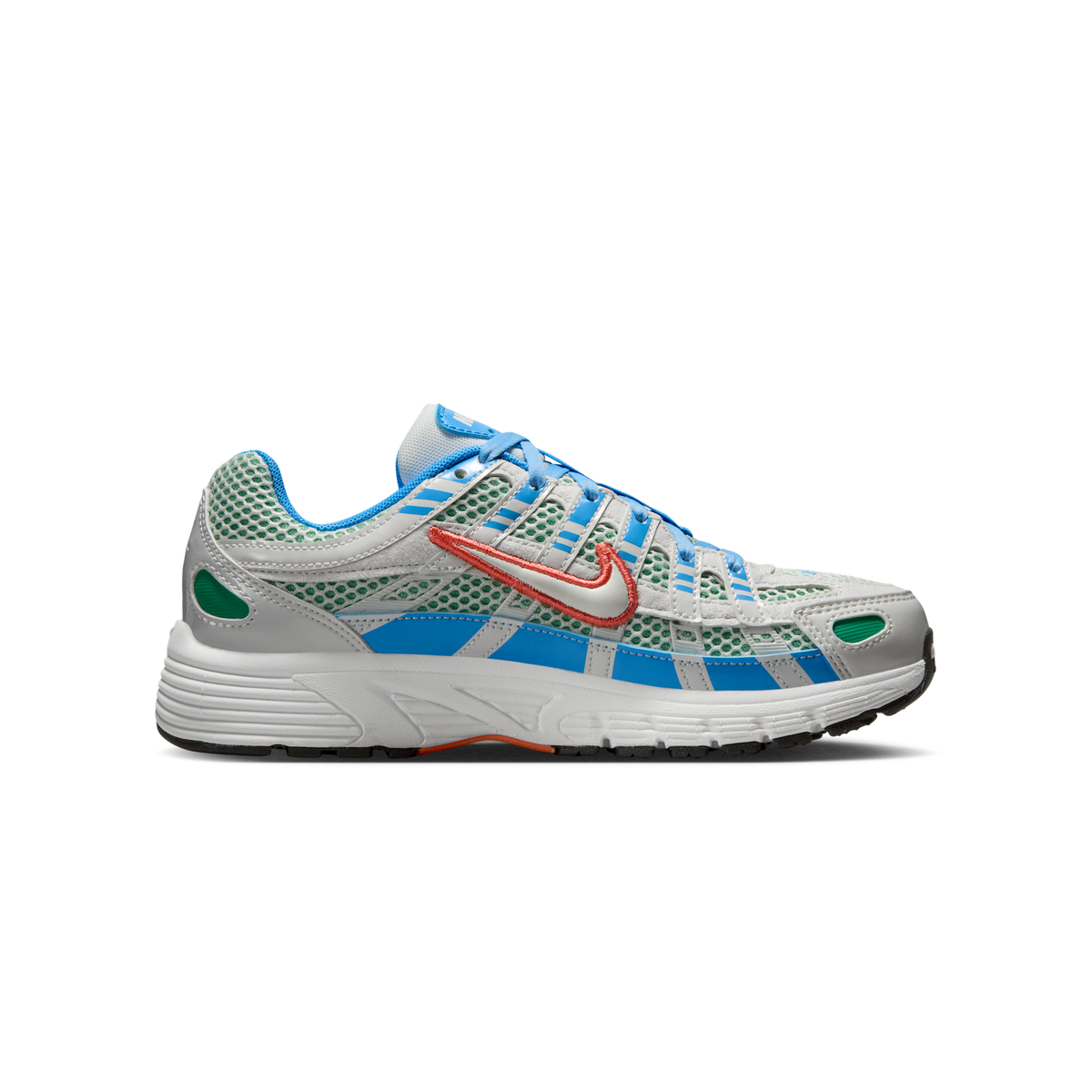 Nike P-6000 Summit White University Blue Stadium Green Magic Ember (GS)