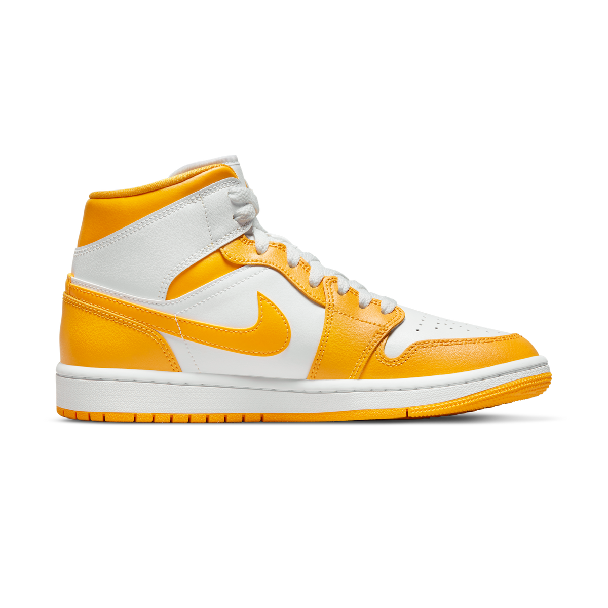 Jordan 1 Mid White University Gold (Women's)