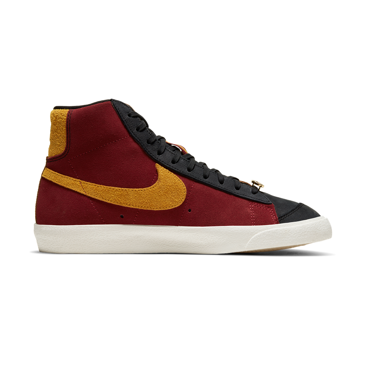 Nike Blazer Mid 77 Black Team Red University Gold (Women's) | CU6442-001