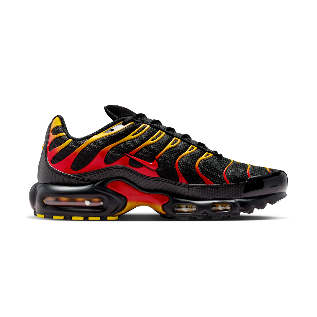Nike Air Max Plus Black University Gold Red