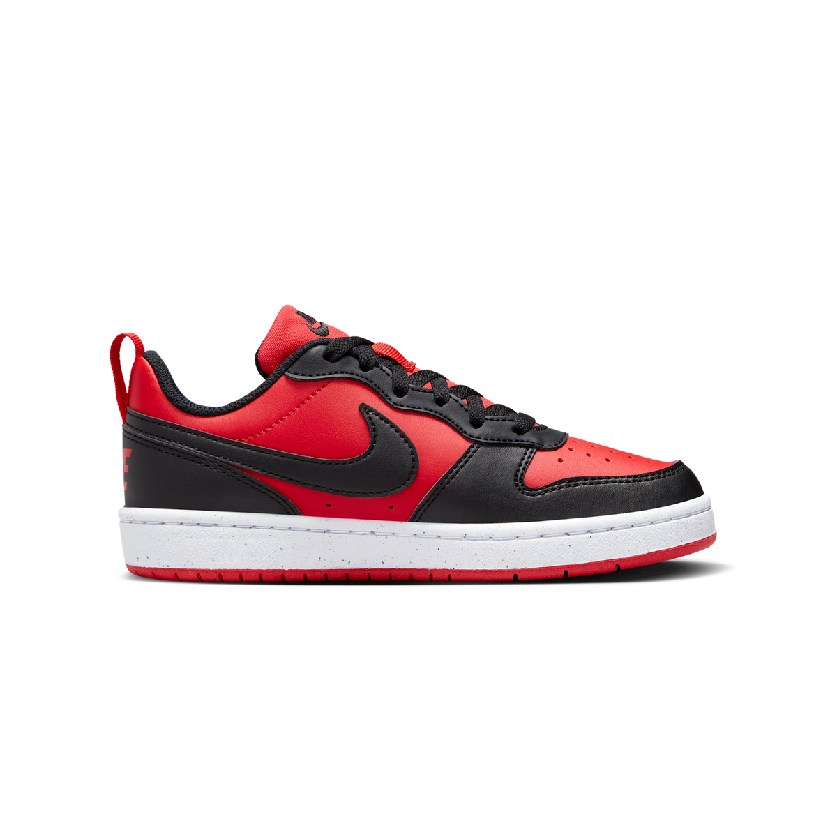 Nike Court Borough Low Recraft University Red Black (GS)