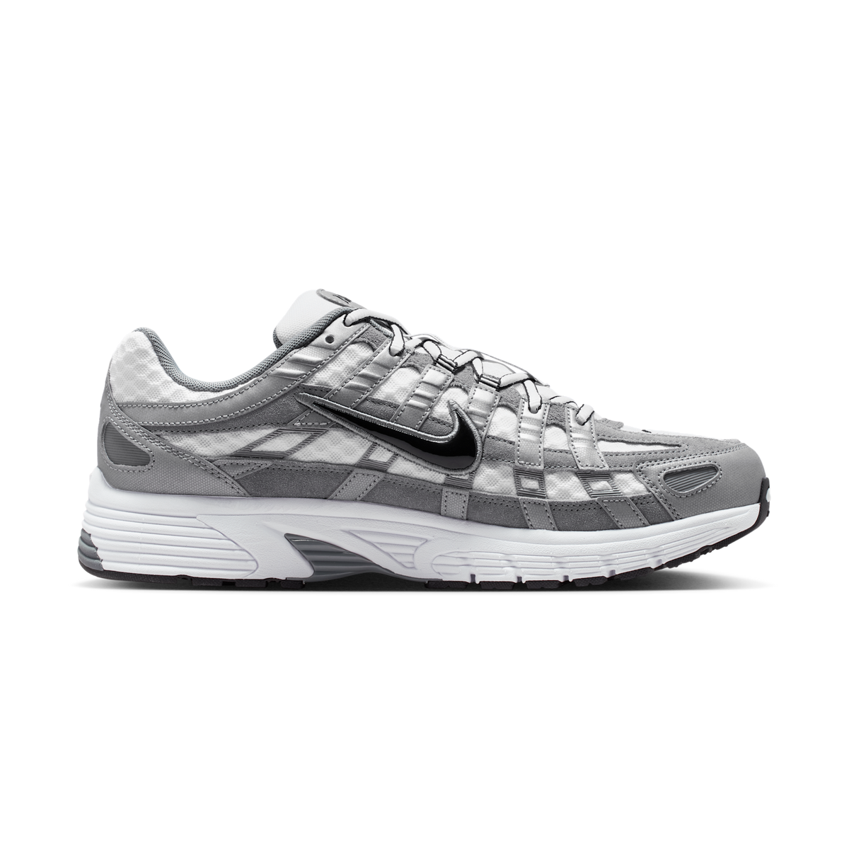 Nike P-6000 White Metallic Cool Grey Black