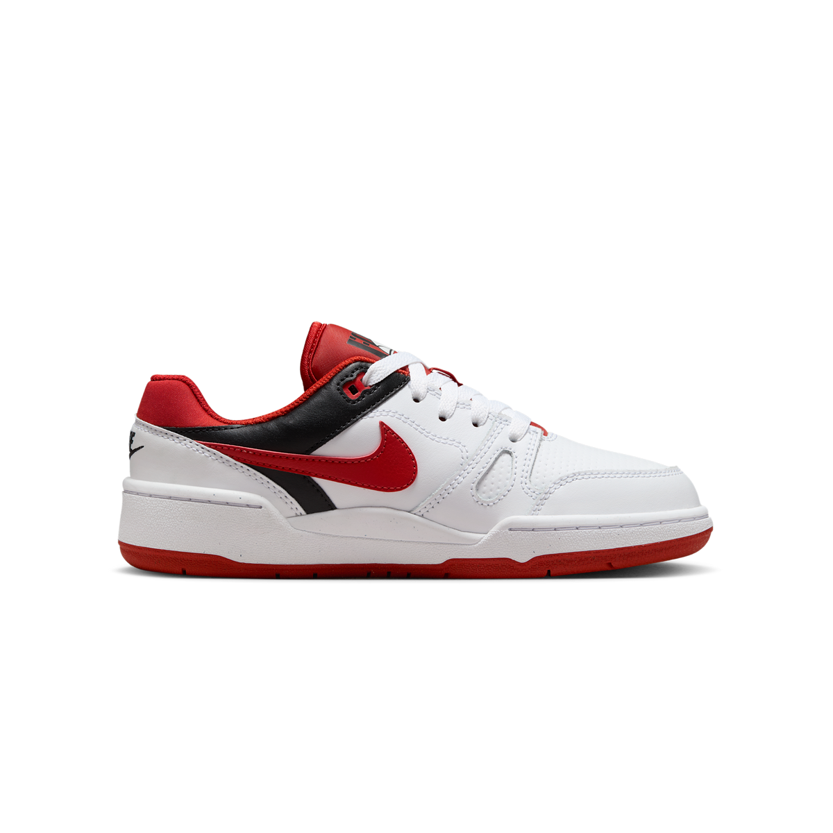 Nike Full Force Low White Black Team Orange Mystic Red (GS) | FV5929-100