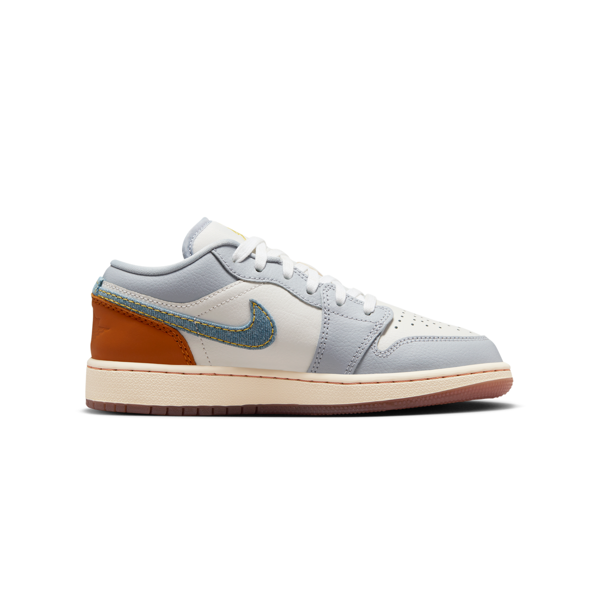 Jordan 1 Low SE Phantom Coconut Milk Amber Brown Light Armory Blue (GS)