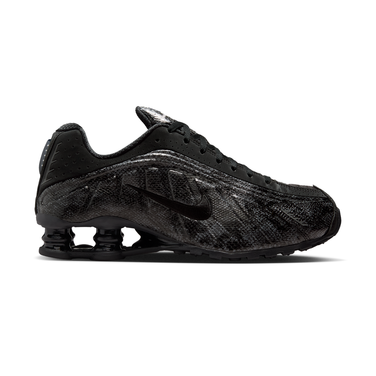 Nike Shox R4 Black Snakeskin (Women's) | IM6050-001