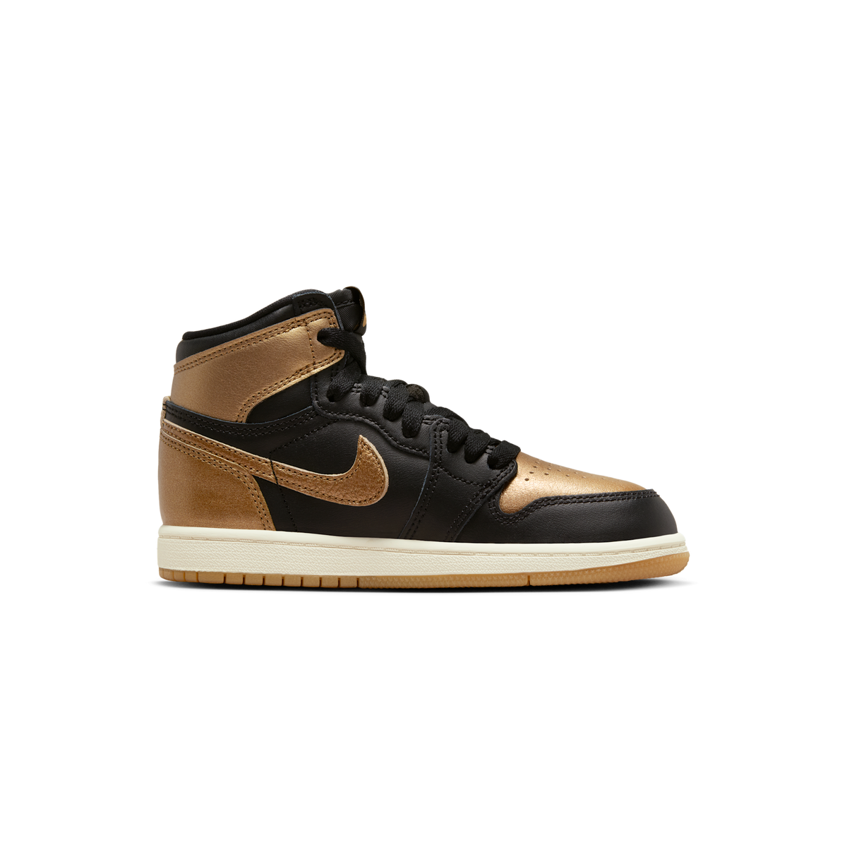 Jordan 1 Retro High OG Black Metallic Gold (PS)