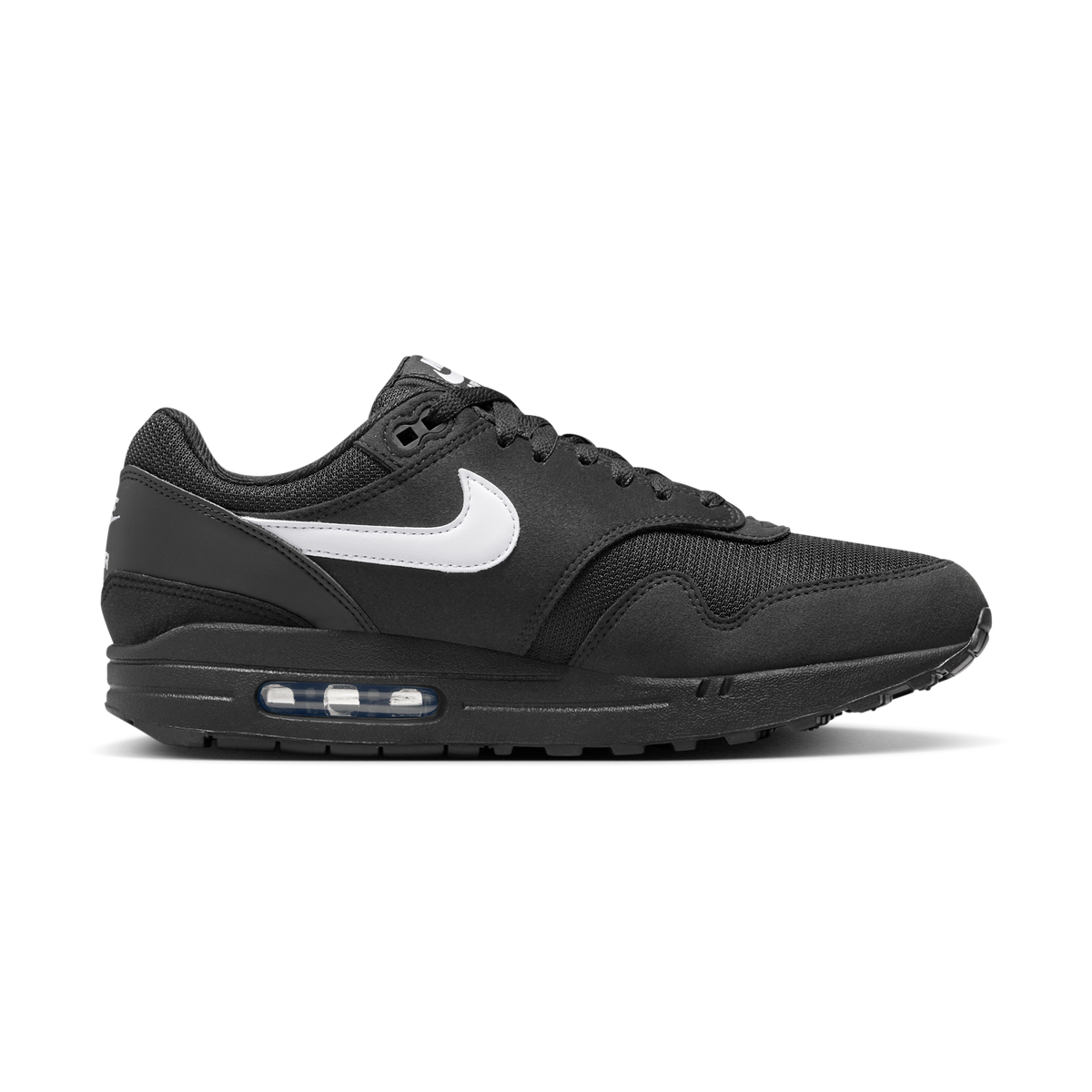Nike Air Max 1 Black White Swoosh