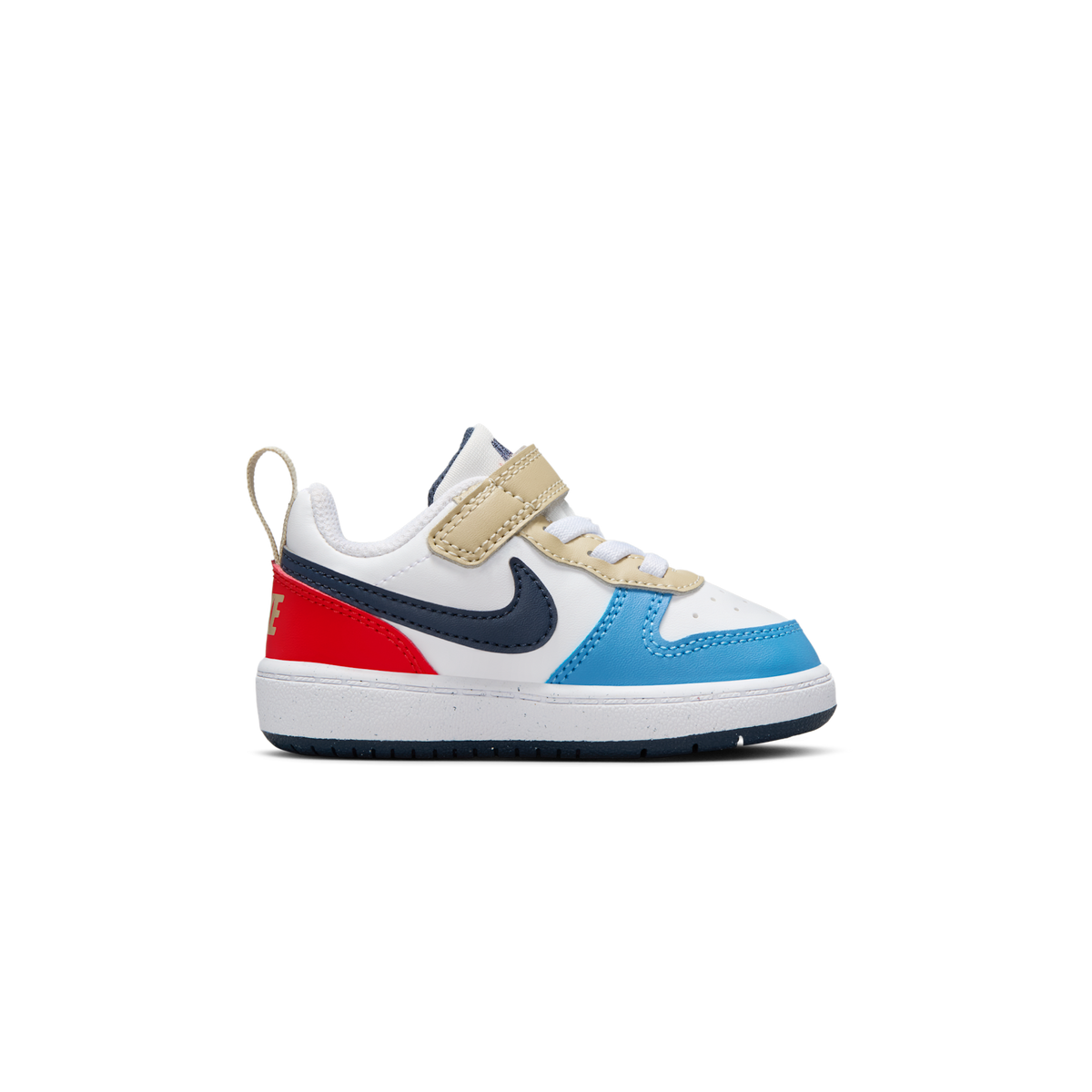 Nike Court Borough Low Recraft White Thunder Blue Light Crimson (TD)