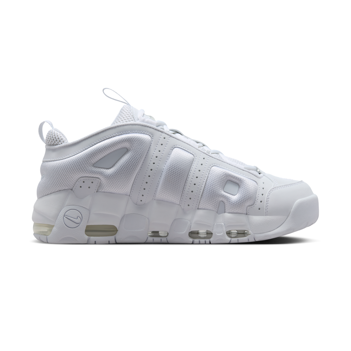 Nike Air More Uptempo Low Triple White