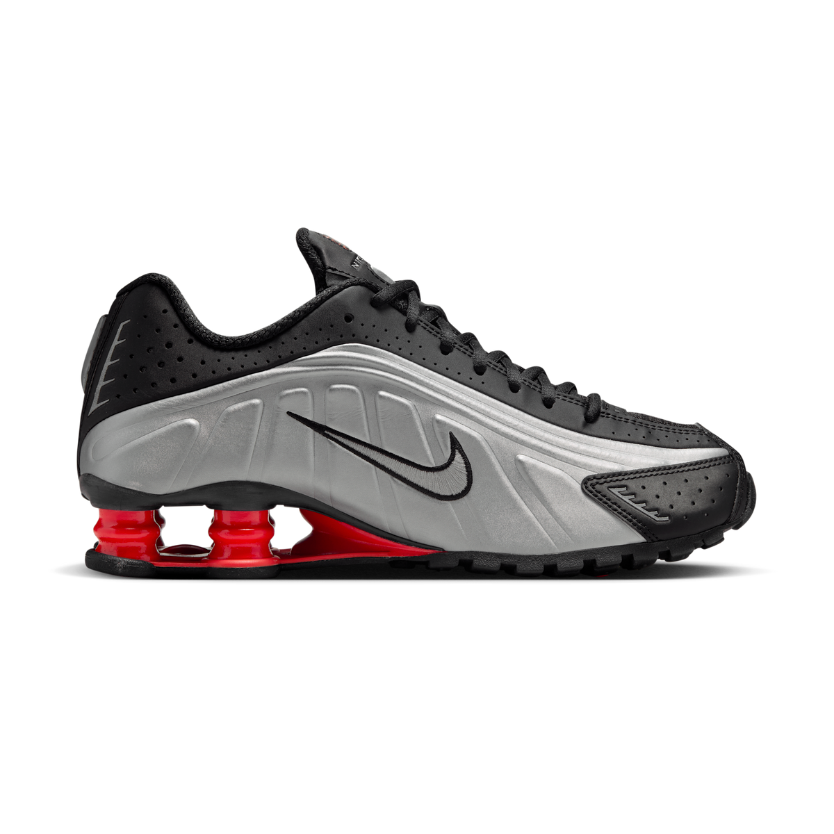 Nike Shox R4 Black Metallic Silver (2025) (Women's) | AR3565-011
