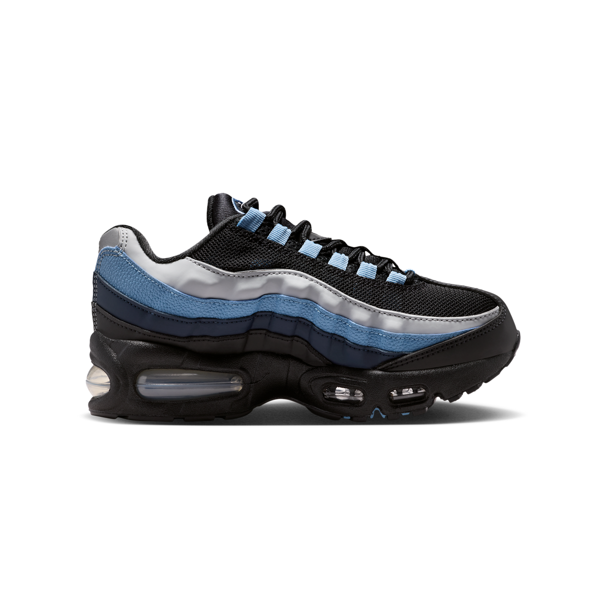 Nike Air Max 95 Black Smoke Grey Work Blue (GS)