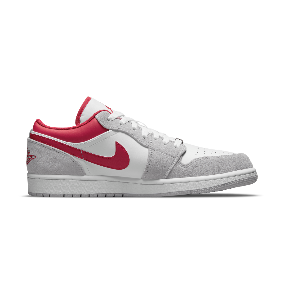 Jordan 1 Low SE Light Smoke Grey Gym Red