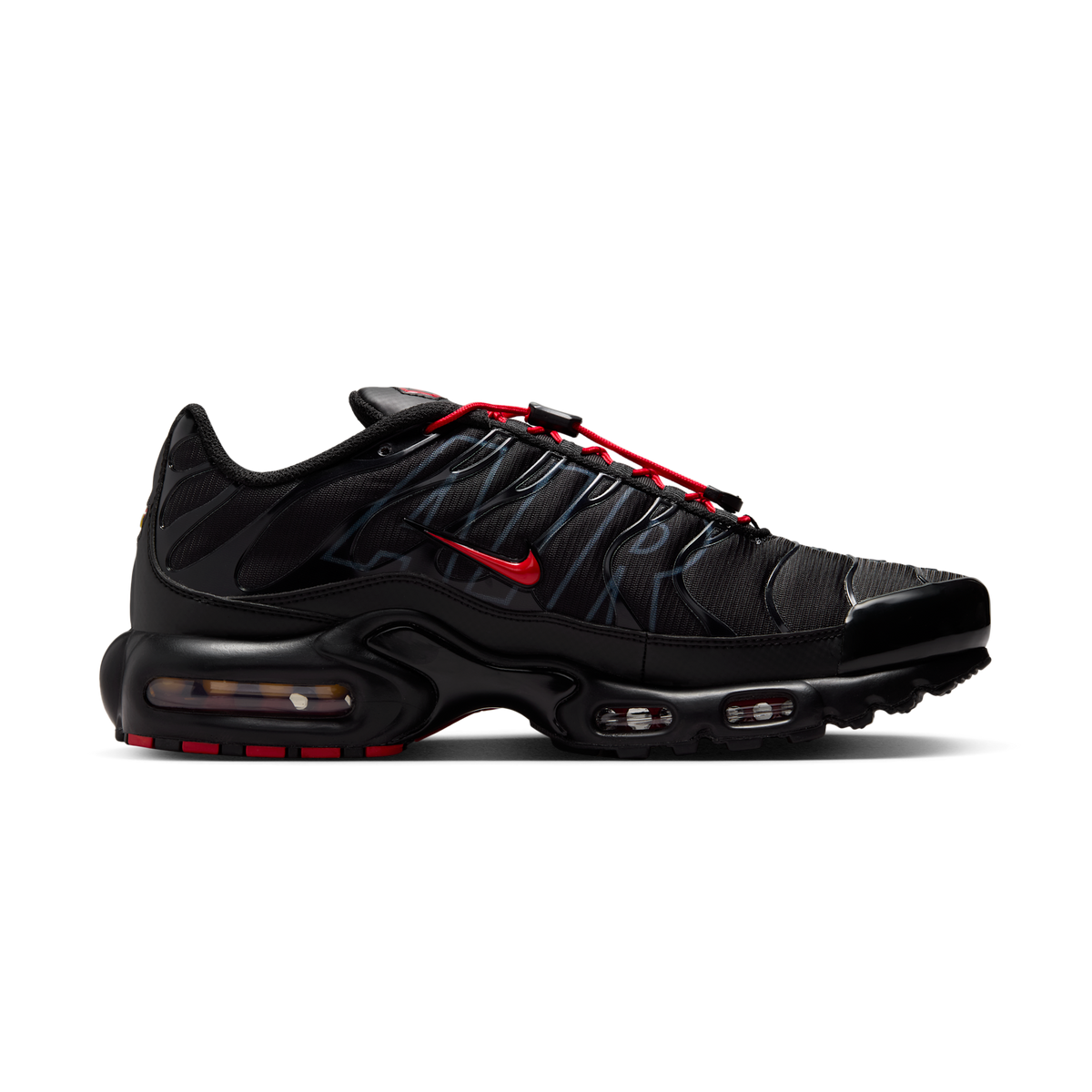 Nike Air Max Plus Tuned Air Black Red | IH4459-001