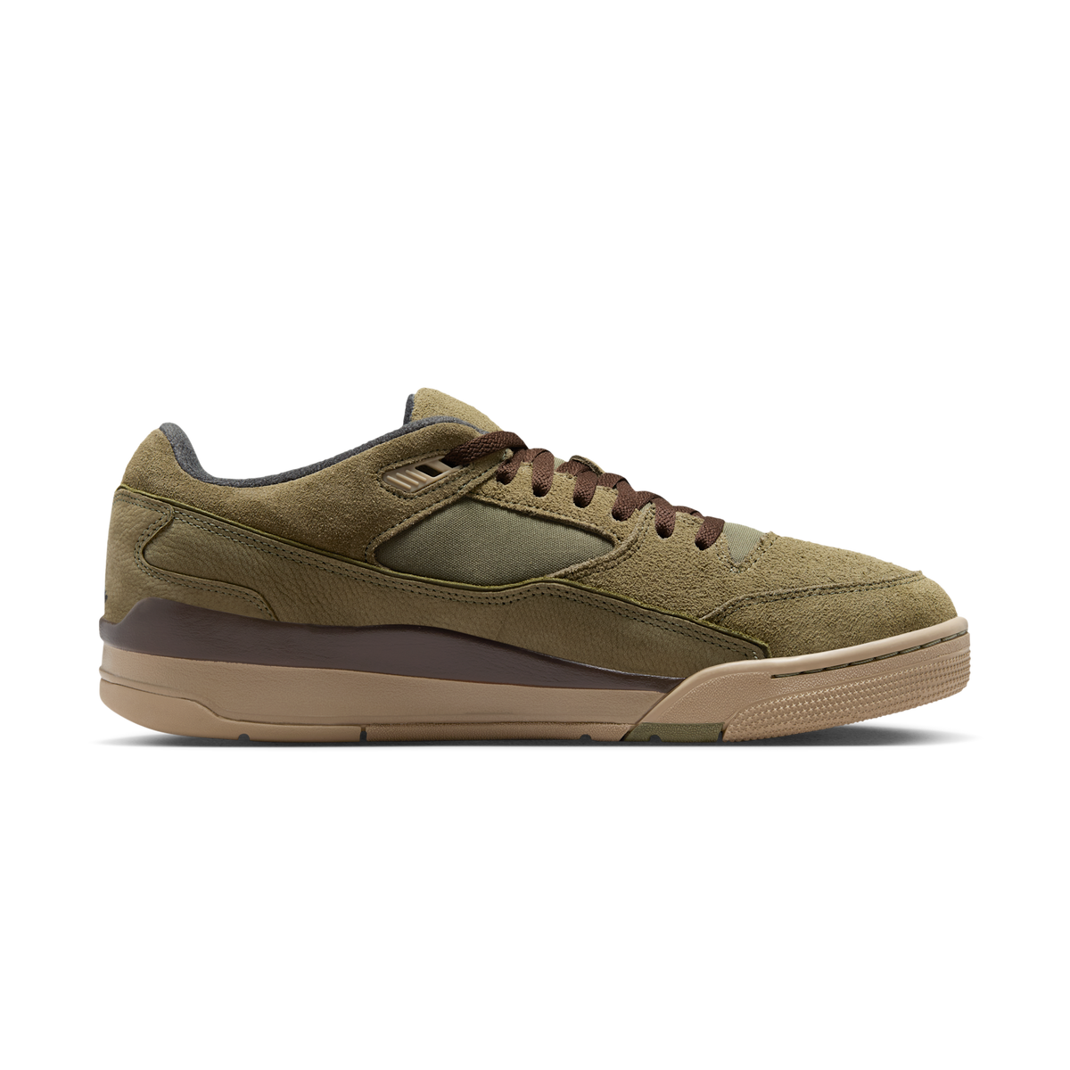 Jordan Flight Court Medium Olive Baroque Brown