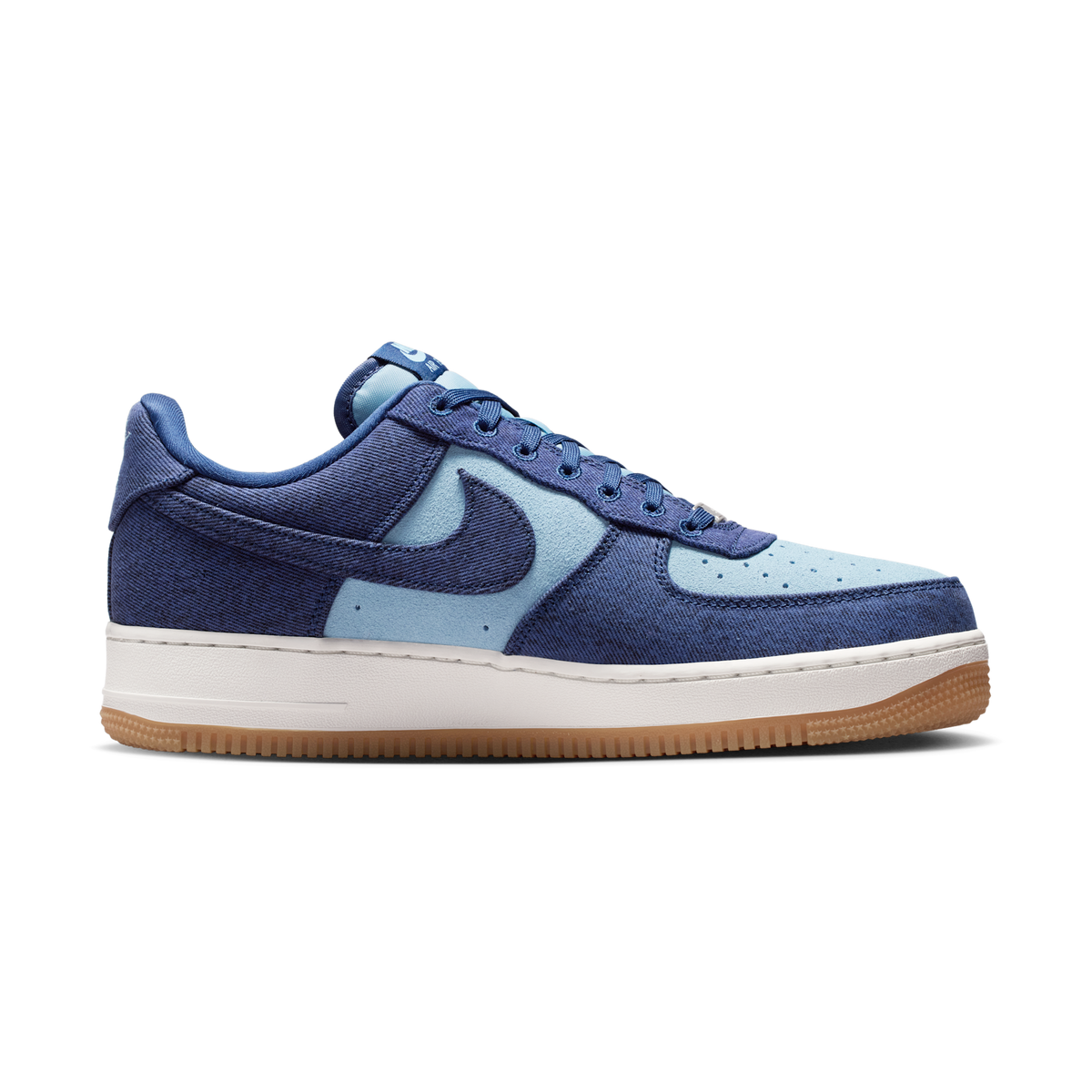 Nike Air Force 1 Low '07 LV8 Denim Navy Worn Blue