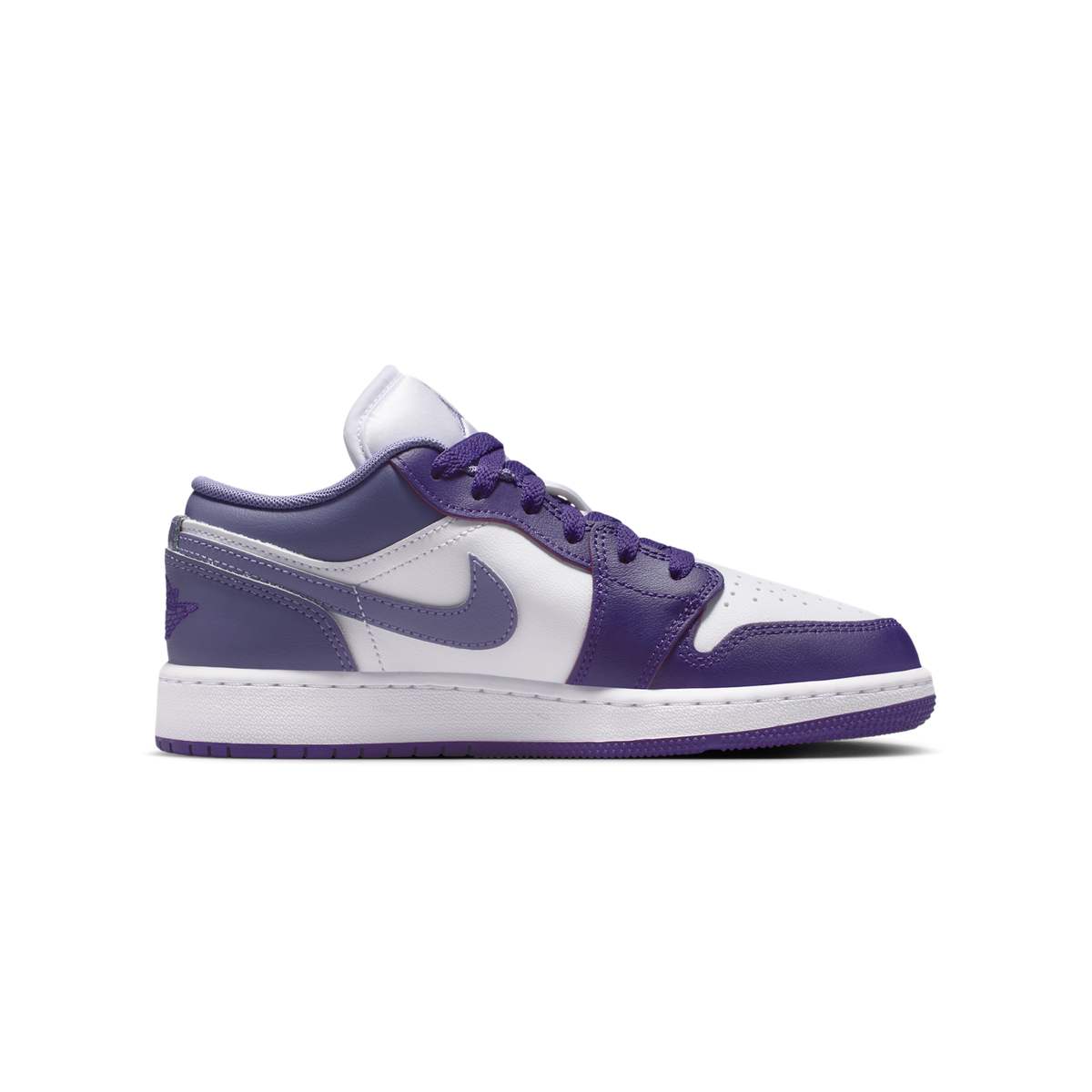 Jordan 1 Low Court Purple White Dusty Amethyst (GS)