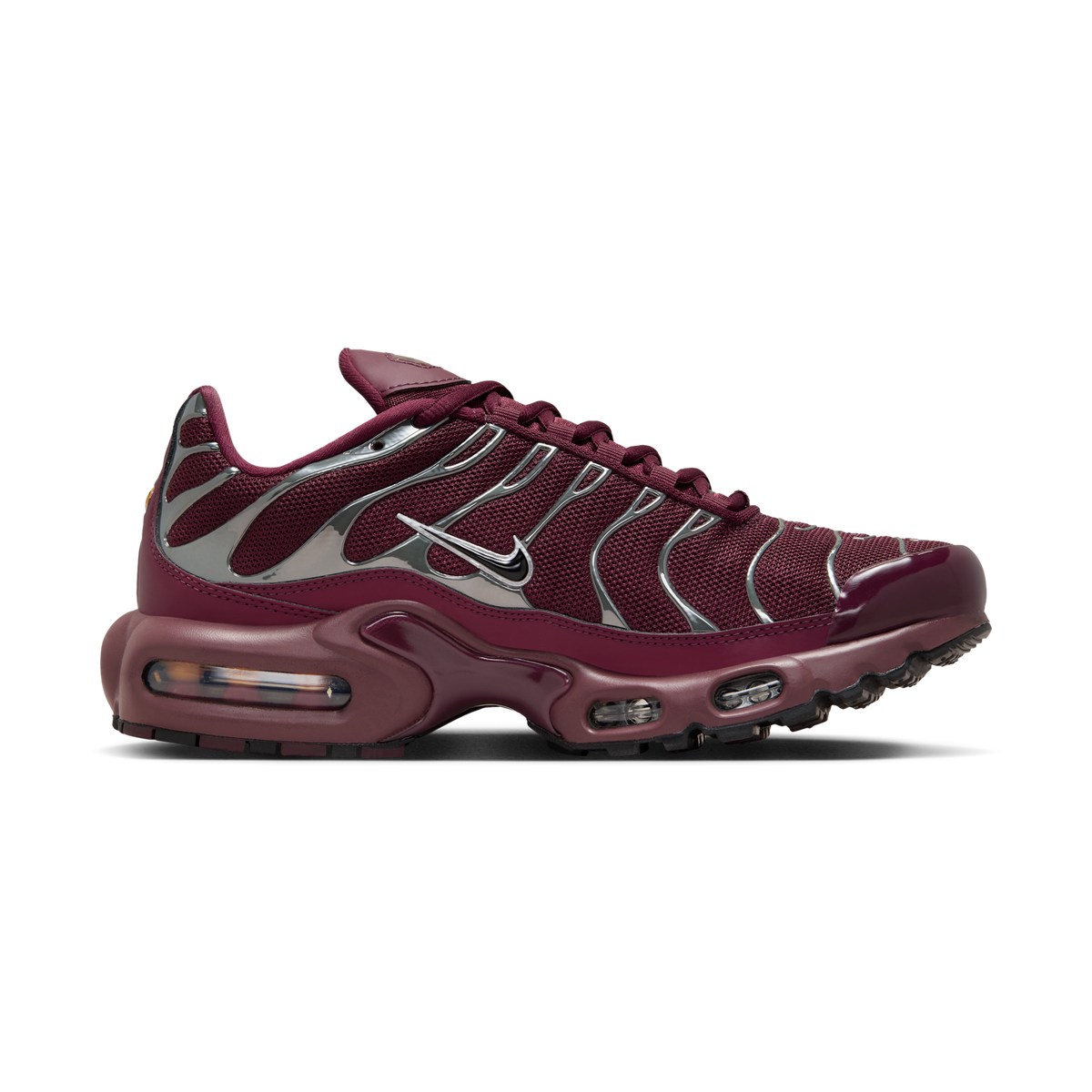 Nike Air Max Plus SE Night Maroon Metallic Silver (Women's) | HJ9743-600