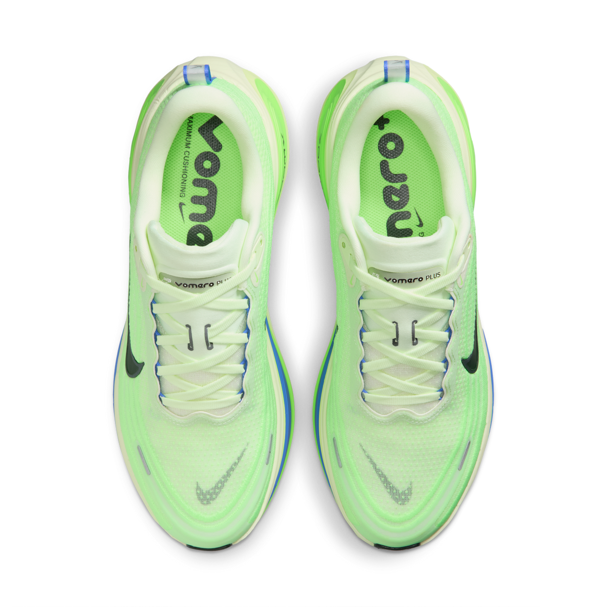Nike Vomero Plus Volt Tint Lime Blast Sapphire