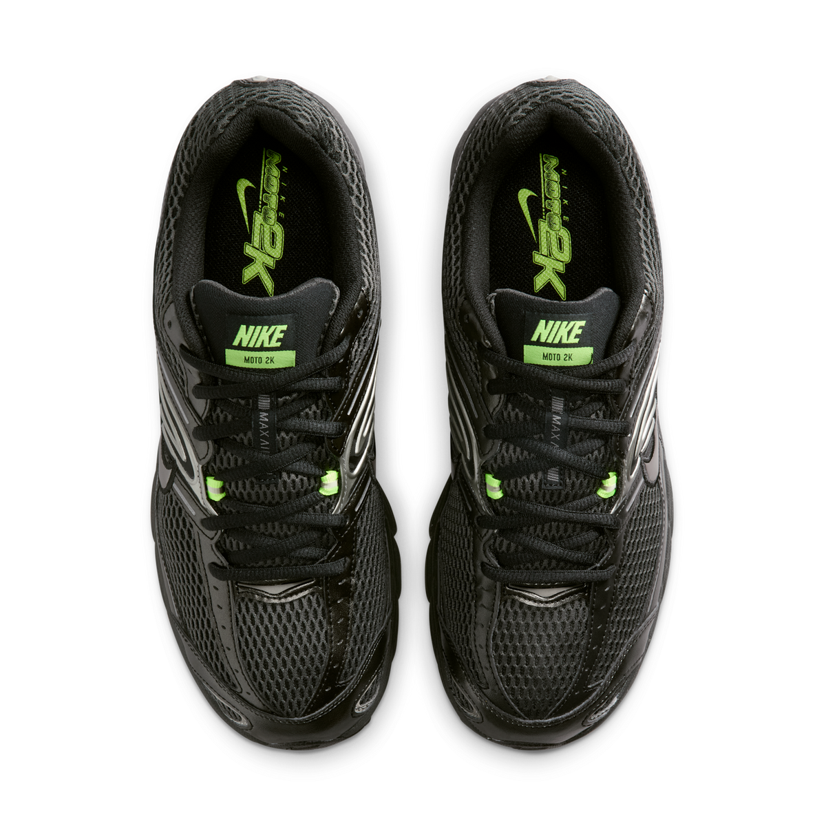 Nike Air Max Moto 2K Black Volt Metallic Pewter | IO9279-002