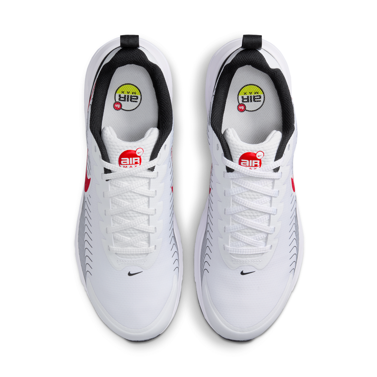 Nike Air Max Nuaxis White Black University Red | FD4329-104