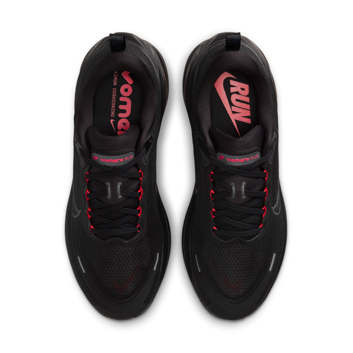 Nike Vomero Plus Black Bright Crimson