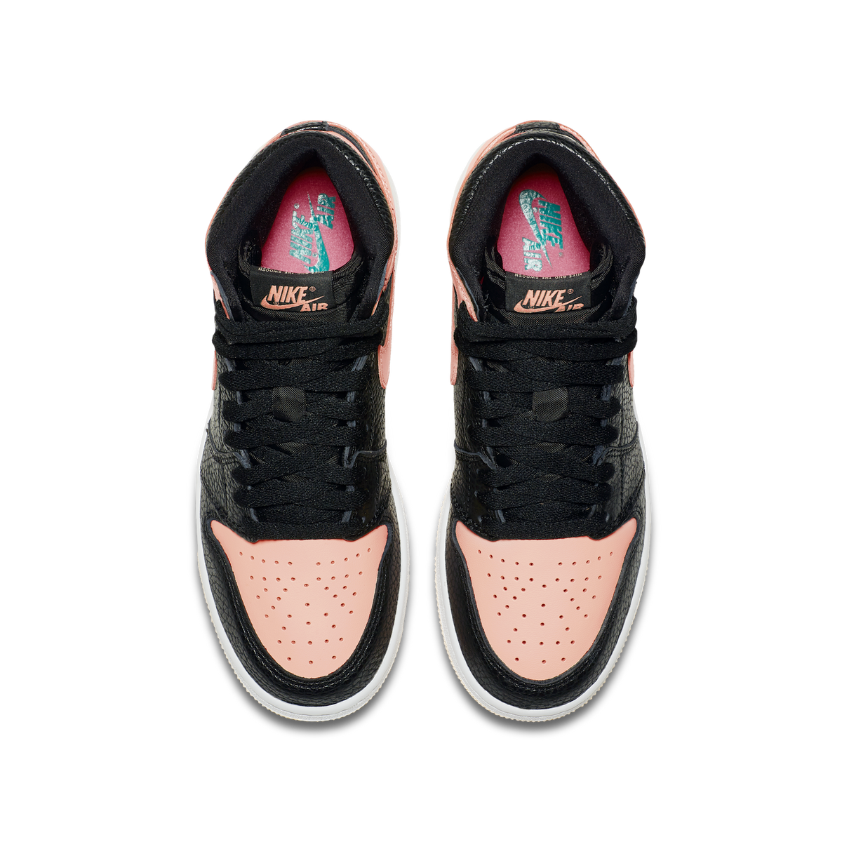 Jordan 1 Retro High Black Crimson Tint (GS)