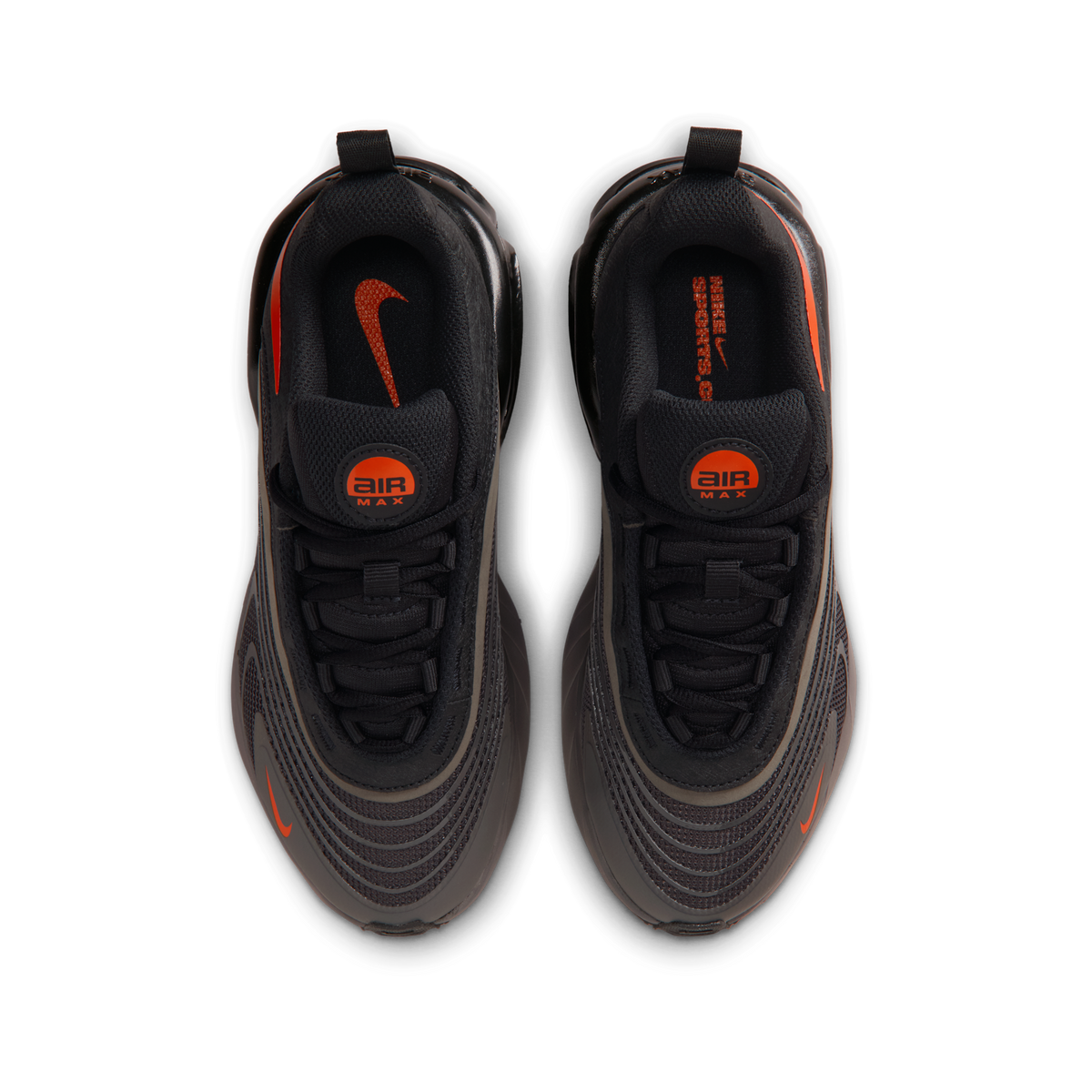 Nike Air Max Fire Medium Ash Black Orange (GS) | IF2622-200