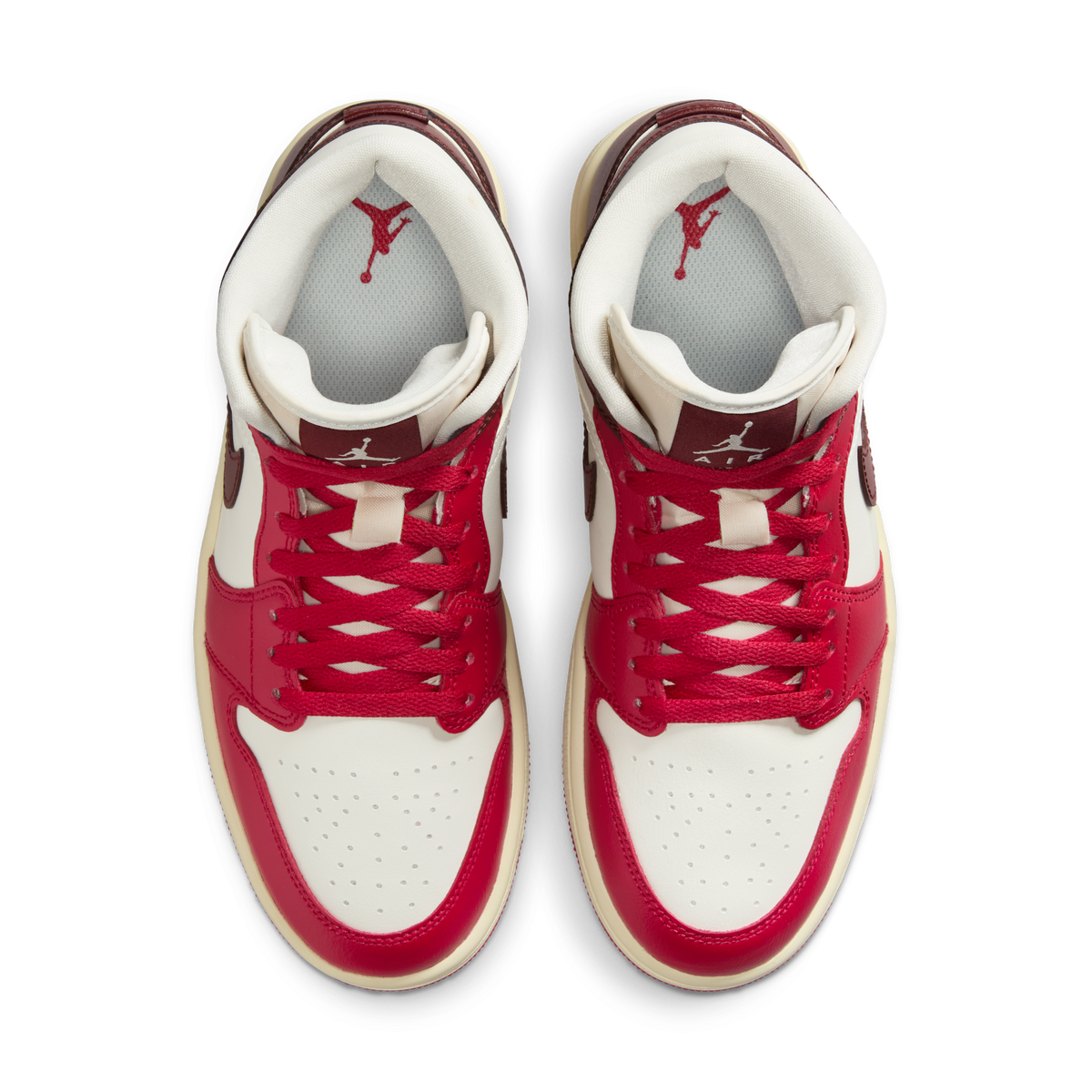 Jordan 1 Mid Sail Mystic Hibiscus (Women's)