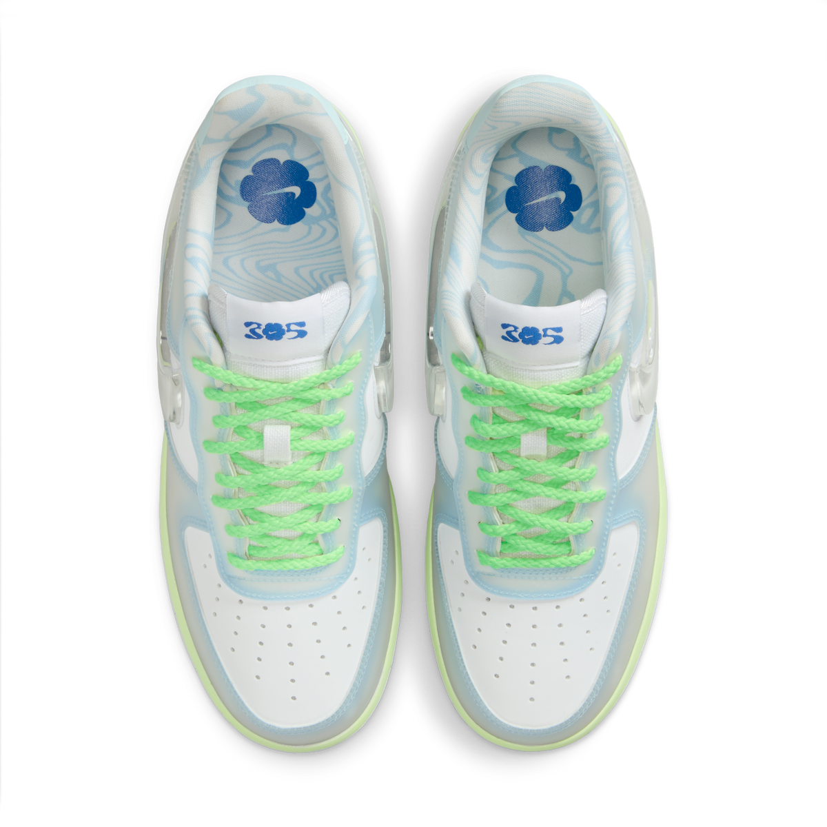 Nike Air Force 1 Low Serena Williams Design Crew Psychic Blue (Women's) | HJ4399-400