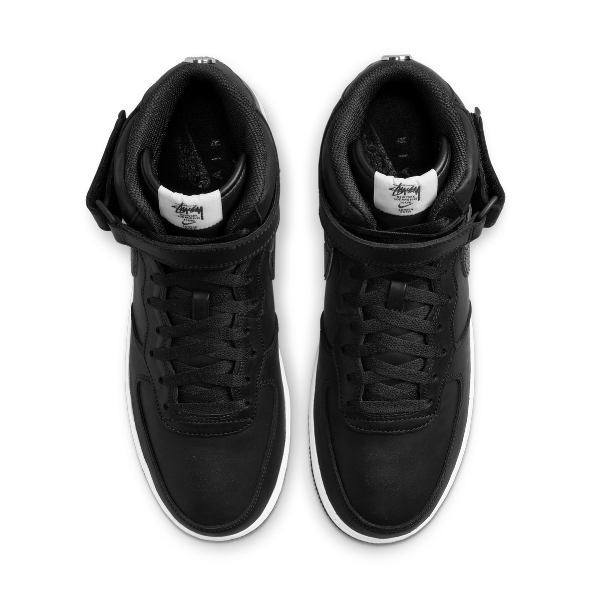 Nike Air Force 1 Mid Stussy Black White
