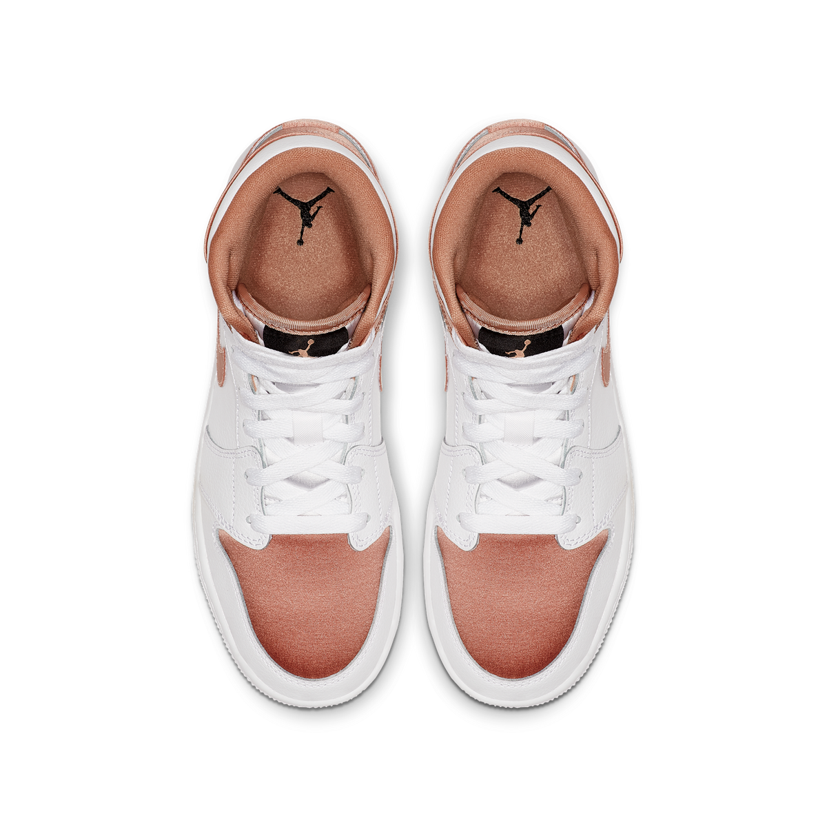 Jordan 1 Mid White Rose Gold (GS)