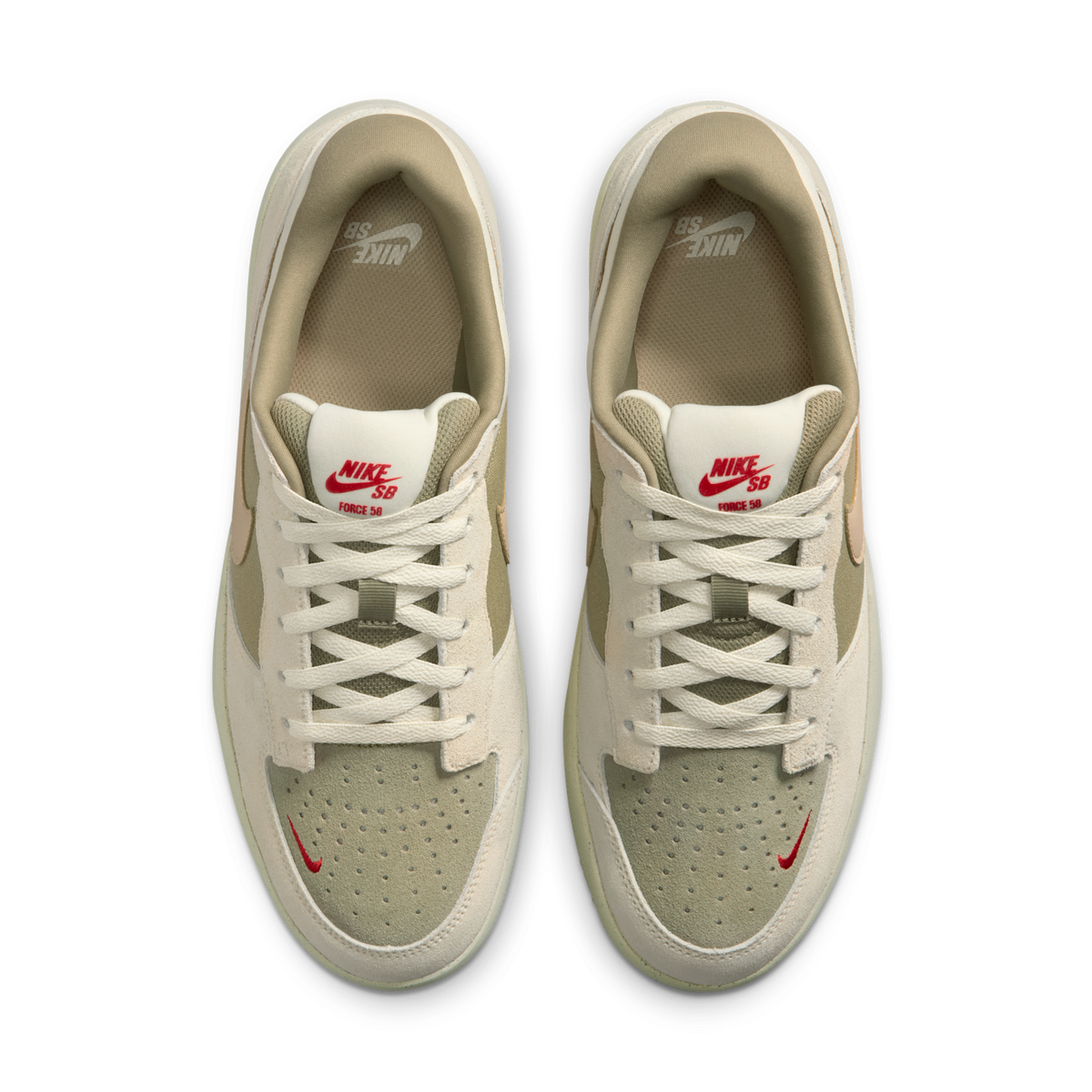 Nike SB Force 58 Coconut Milk Neutral Olive