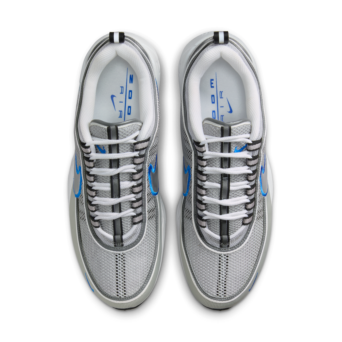 Nike Air Zoom Spiridon SP Metallic Silver Blue | HF9117-003