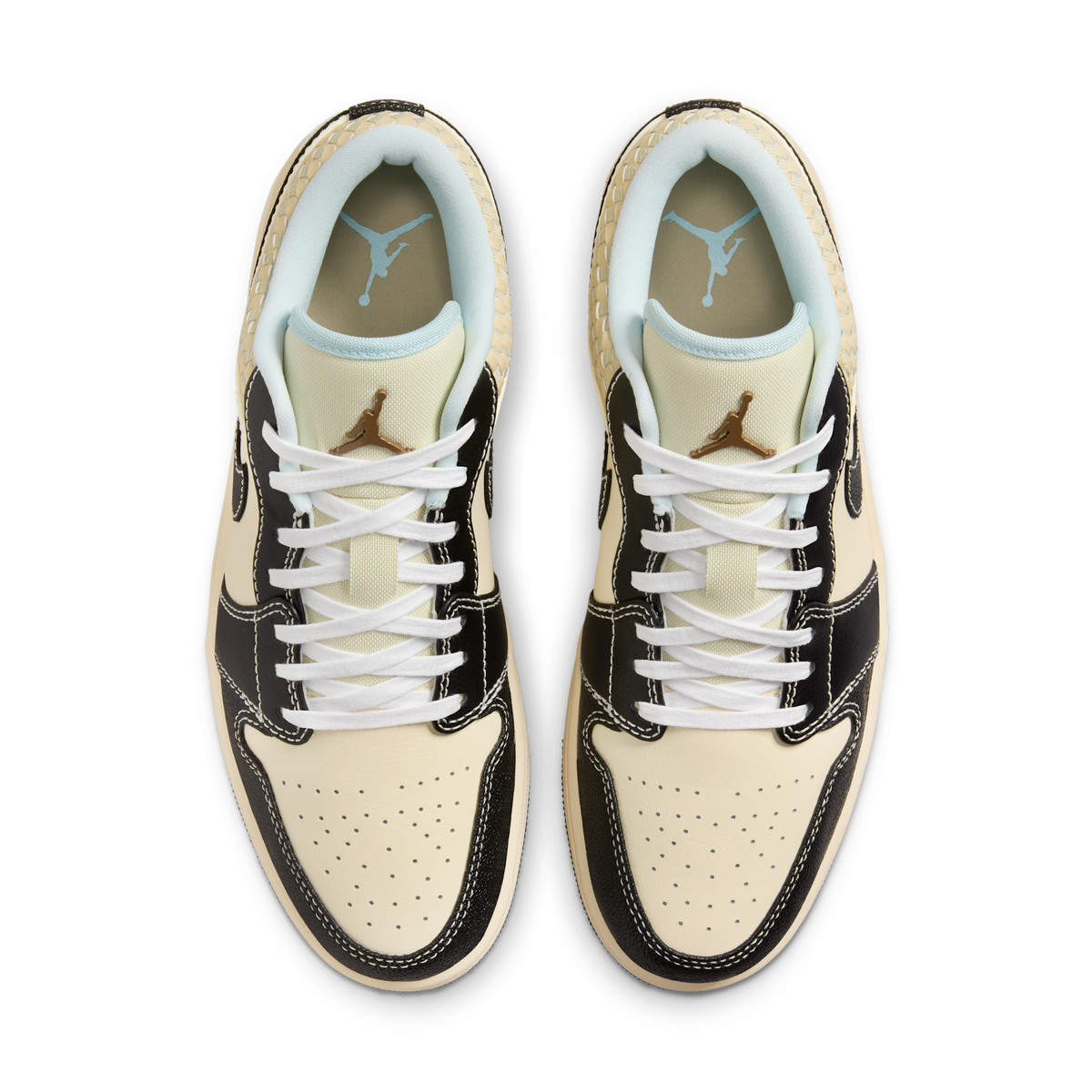 Jordan 1 Low SE Coconut Milk Black Muslin