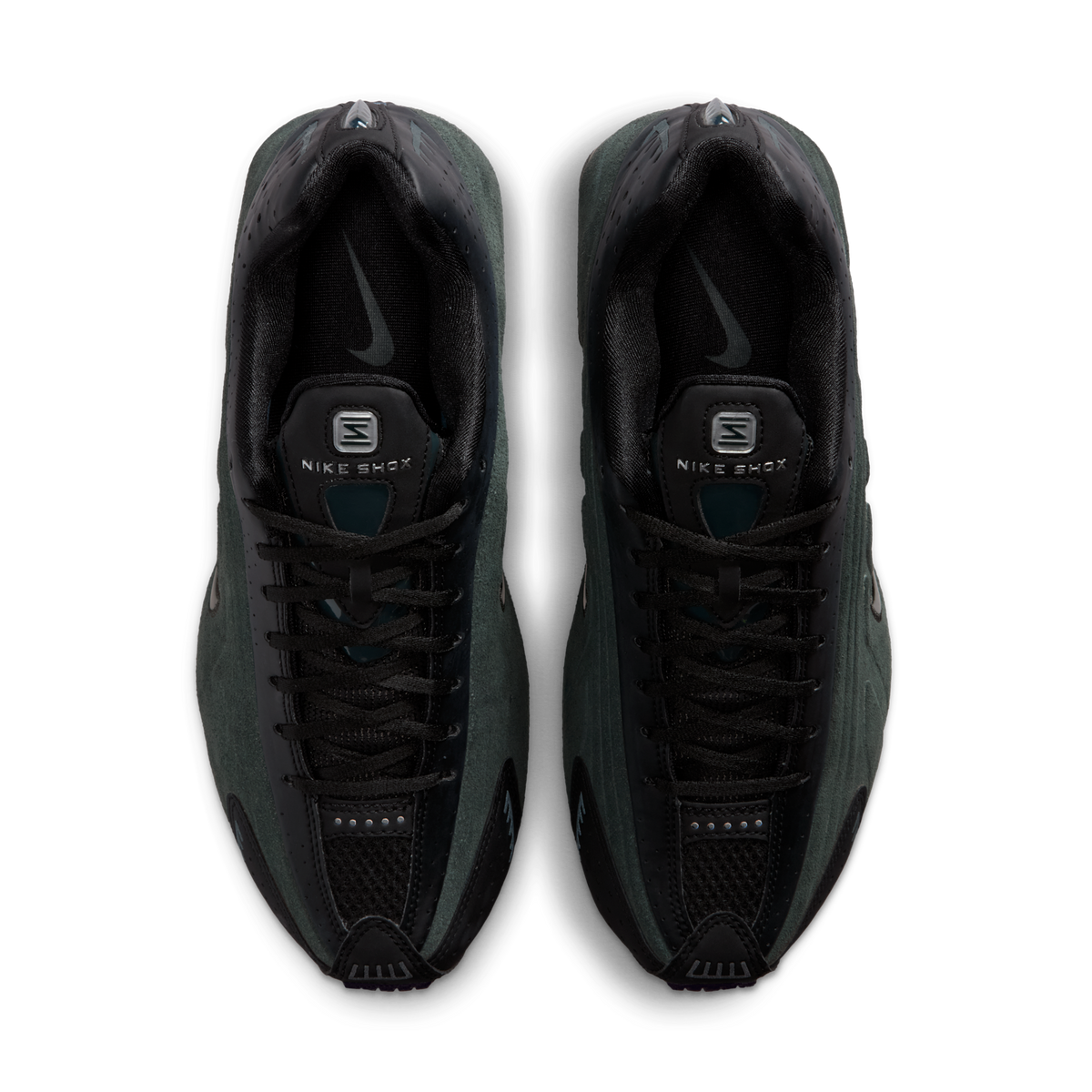 Nike Shox R4 Black Silver Seaweed (Women's) | HQ7739-002