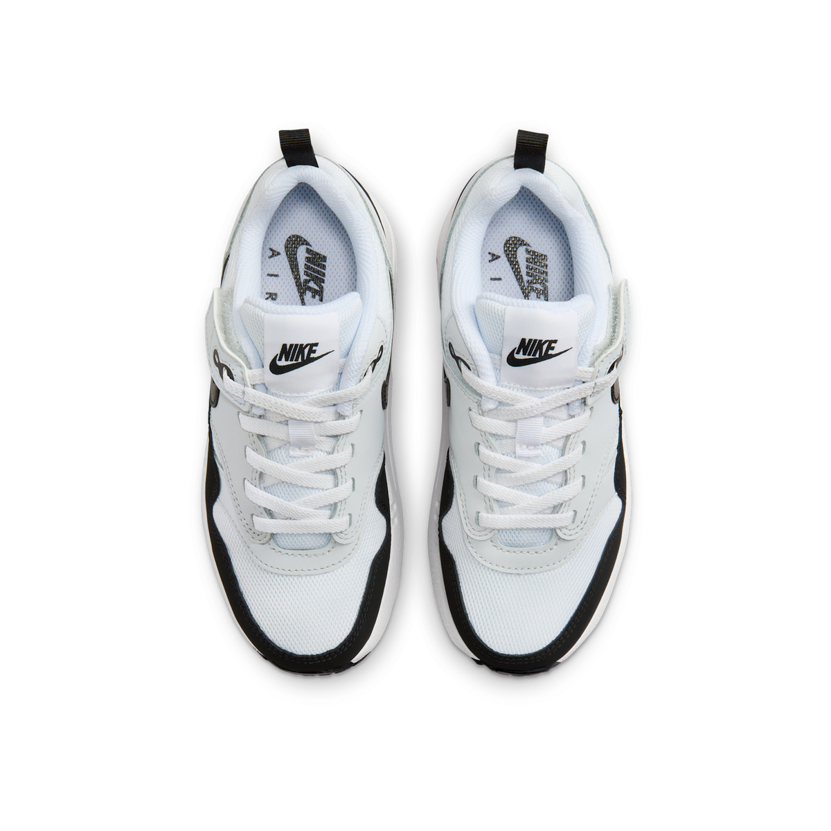 Nike Air Max 1 EasyOn White Black (PS)