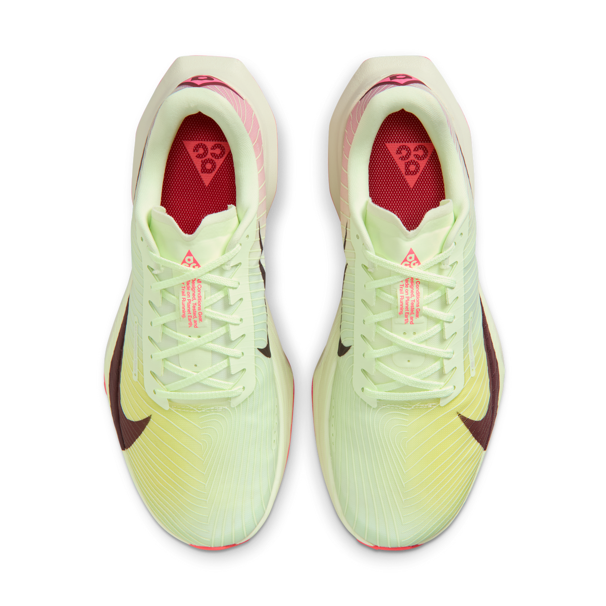 Nike ACG Ultrafly Trail Volt Tint Burgundy Ash